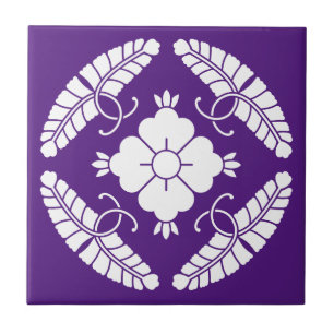 Eight wisterias tile