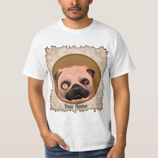 Eightball Pug tshirt (Front)