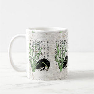 Eighteenth Century Japanese Botanical Frog Toad Coffee Mug