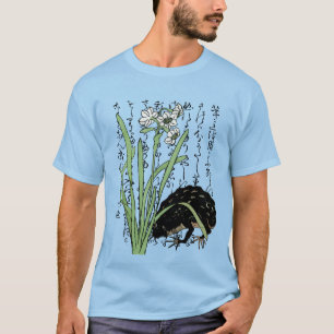Eighteenth Century Japanese Botanical Frog Toad  T-Shirt