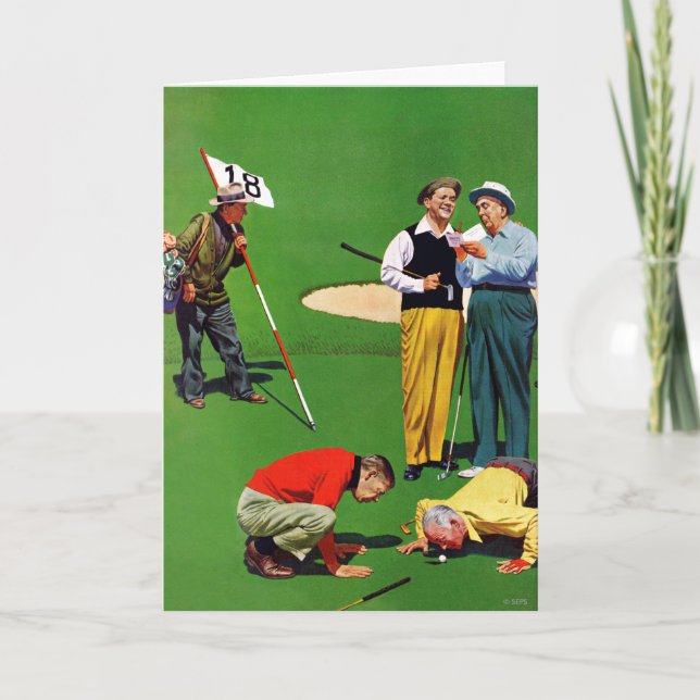 Eighteenth Hole Card (Front)