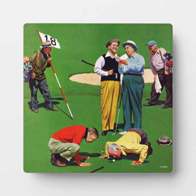 Eighteenth Hole Plaque (Front)