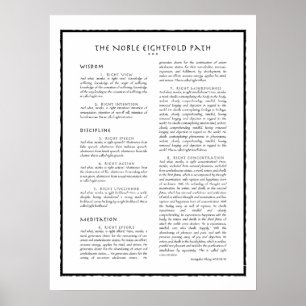 Eightfold Path Poster