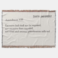 Eighth Amendment Constitution Bill of Rights