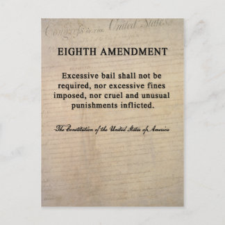 Eighth Amendment Postcards