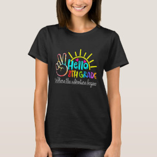 Eighth Grade First Day Teacher   Back To School T-Shirt