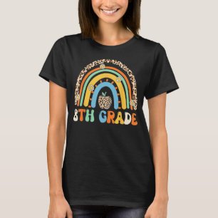 Eighth Grade Rainbow Girls Boys Teacher Team 8th G T-Shirt