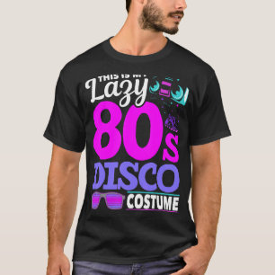 Eighties Disco Music 1980s Costume Party  Retro 80 T-Shirt
