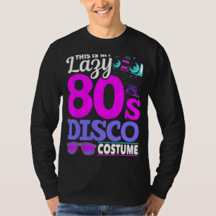 Eighties Disco Music 1980s Costume Party Retro 80 T-Shirt