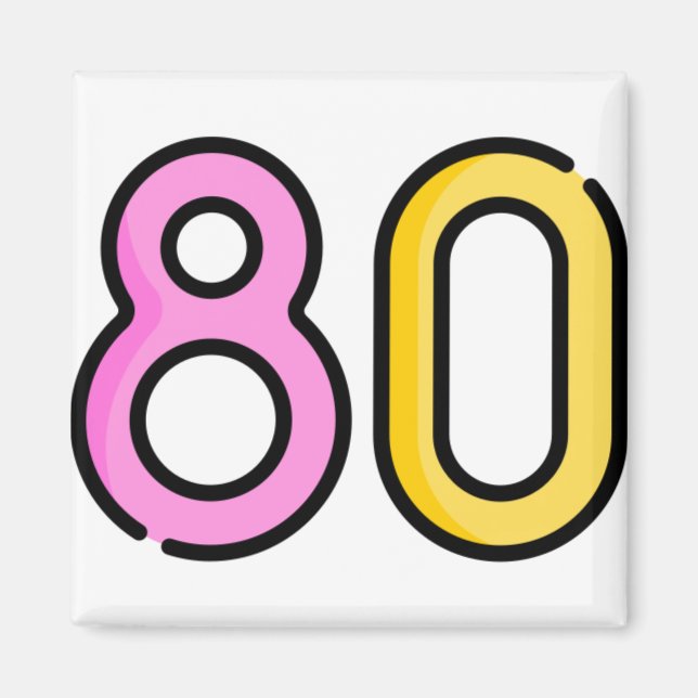 Eighties Magnet (Front)