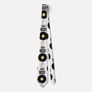 Eighties Tech Pattern Tie