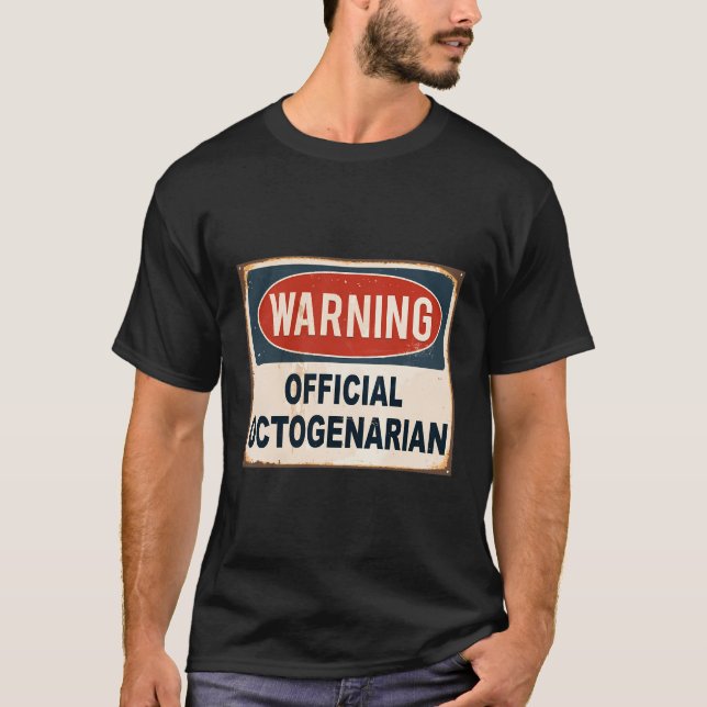 Eighty 8Oth Gifts Octogenarian Birthday Long Sleev T-Shirt (Front)