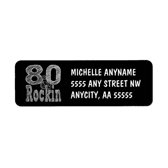Eighty and Rockin (Front)