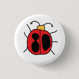 eighty-bug 3 cm round badge