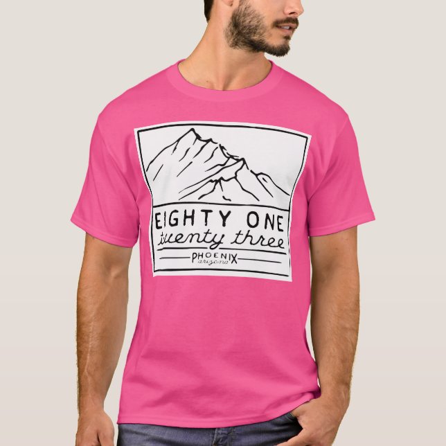 Eighty One Twenty Three T-Shirt (Front)