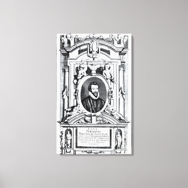 'Eighty Sermons Preached by that Learned Canvas Print (Front)