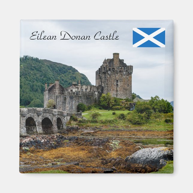 Eilean Donan Castle, Loch Duich - Scotland, UK Magnet (Front)
