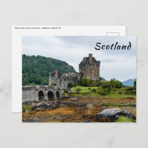 Eilean Donan Castle, Loch Duich - Scotland, UK Postcard