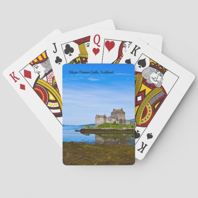 Eilean Donan Castle, Scotland Playing cards (Back)