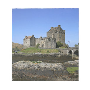 Eilean Donan Castle, Scotland. The famous Eilean 2 Notepad