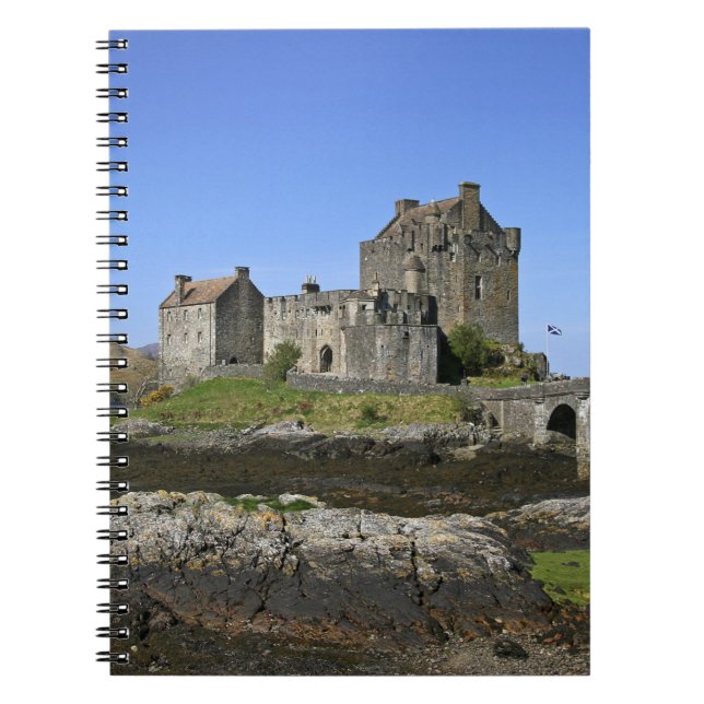 Eilean Donan Castle, Scotland. The famous Eilean 2 Spiral Notebook (Front)
