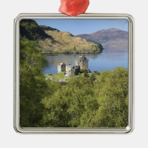 Eilean Donan Castle, Scotland. The famous Eilean Metal Tree Decoration