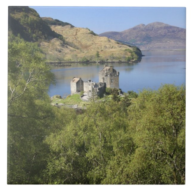 Eilean Donan Castle, Scotland. The famous Eilean Tile (Front)