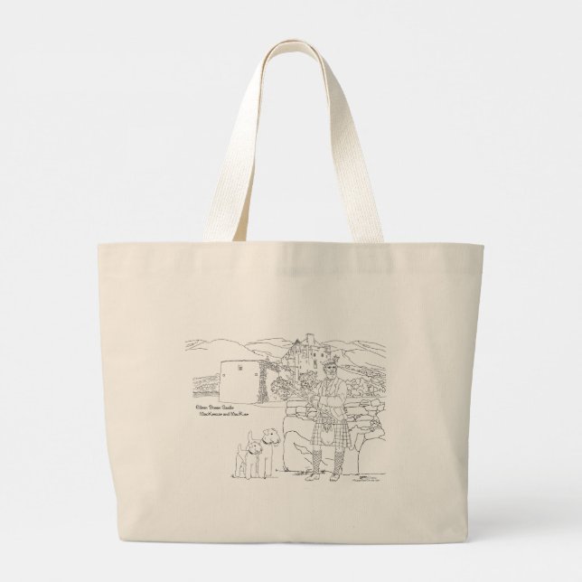 Eilean Donan Castle, Scotland Tote Bag (Back)