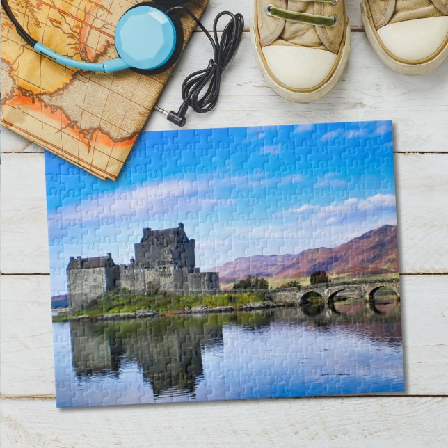 Eilean Donan Castle scottish iconic attractions Jigsaw Puzzle (Creator Uploaded)