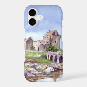 Eilean Donan Castle Watercolor Painting