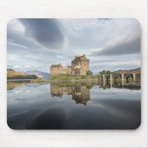 Eilean Donan Castle with reflection in Scotland Mouse Pad