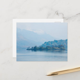 Eilean Munde on Loch Leven, Scotland Postcard