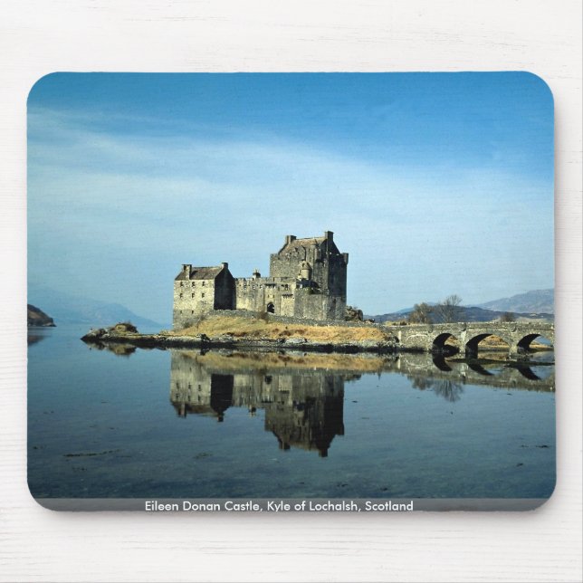 Eileen Donan Castle, Kyle of Lochalsh, Scotland Mouse Pad (Front)