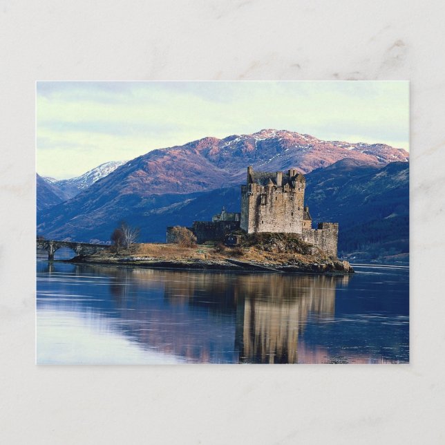 Eileen Donan Castle, Loch Duich, Scotland Postcard (Front)