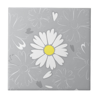 Eilin's Daisy Flower Tile