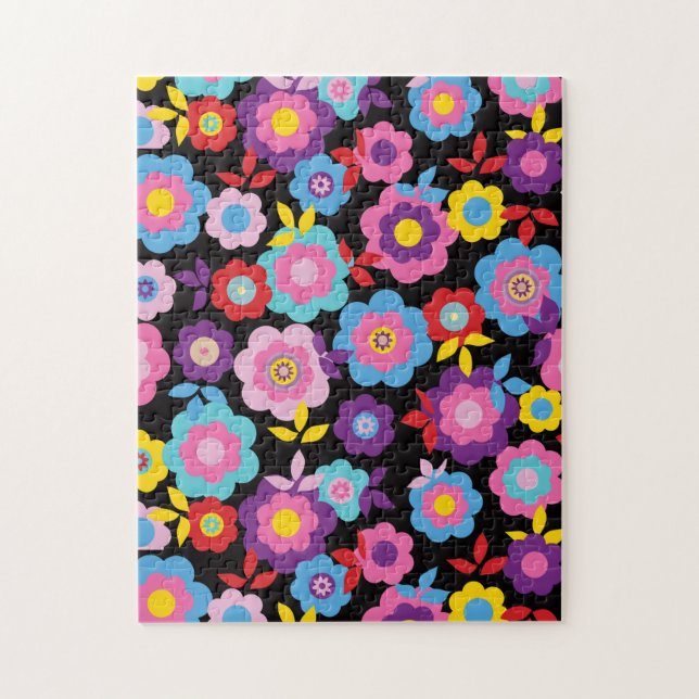 Eilin's Spring Flowers Jigsaw Puzzle (Vertical)