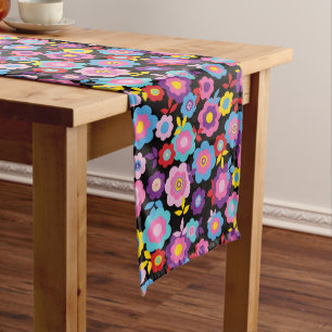 Eilin's Spring Flowers Long Table Runner