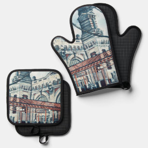 Eills Island Oven Mitt & Pot Holder Set