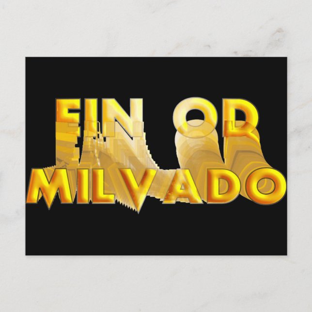Ein Od Milvado Postcard (Front)
