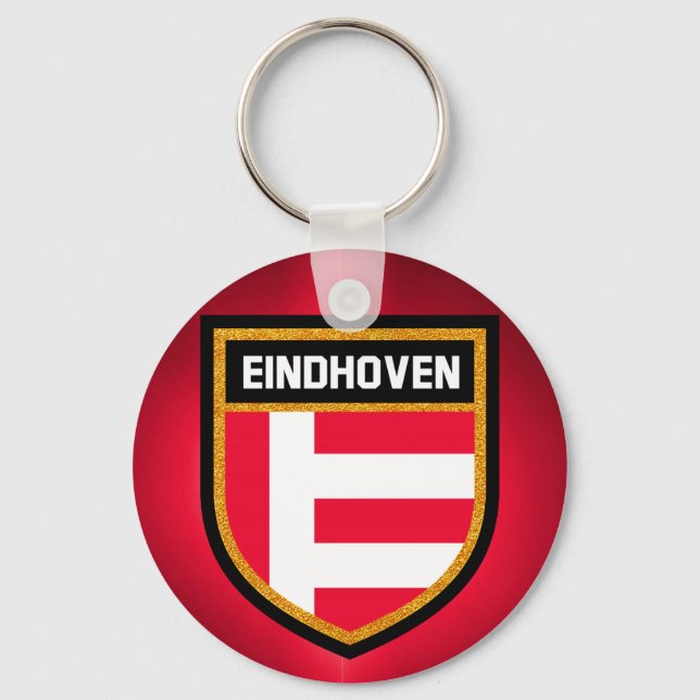 Eindhoven Flag Key Ring (Front)