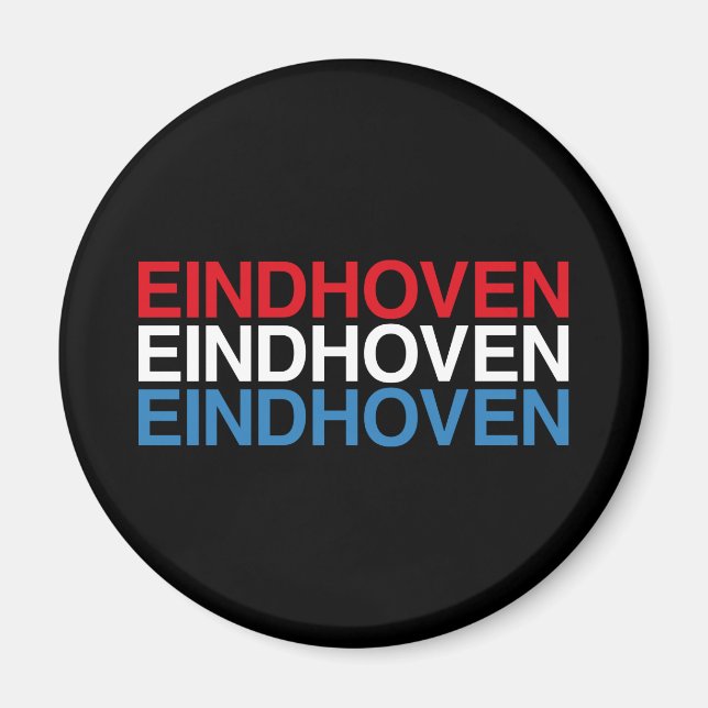 EINDHOVEN Netherlands Flag Magnet (Front)