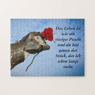 Eine Rose für Dich Jigsaw Puzzle