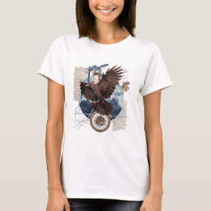 Eine schöne Collage mit Adler T-Shirt