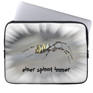Einer spinnt immer Laptop Schutzhüllen Sleeve