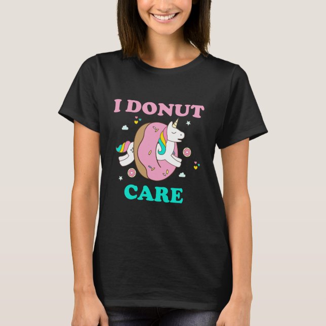 Einhorn Donut T-Shirt (Front)