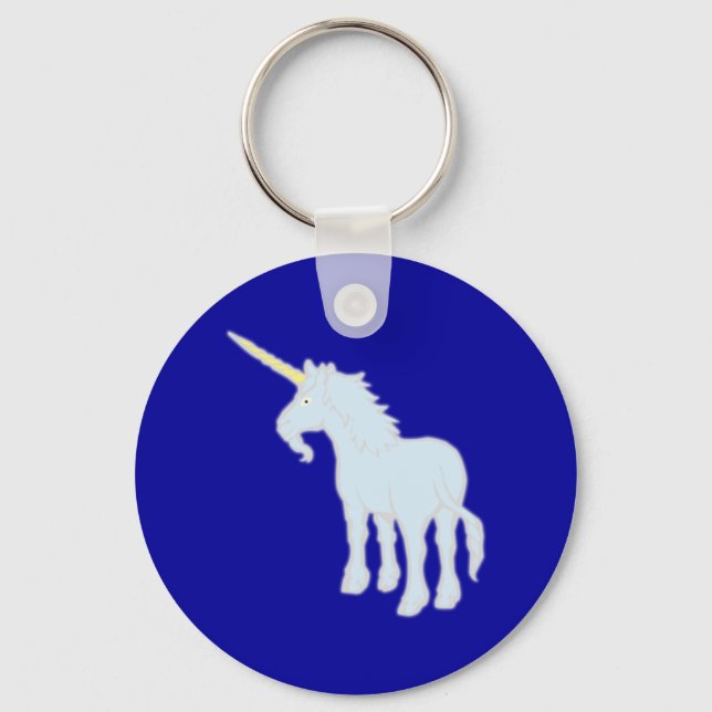 Einhorn unicorn key ring (Front)