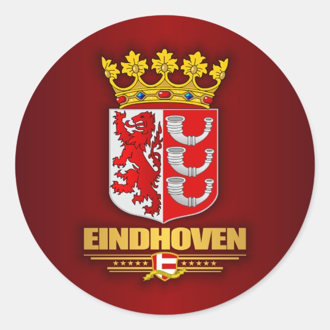 Einhoven Classic Round Sticker (Front)
