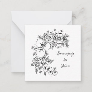 Einladung zur Sommerparty - Text anpassbar  Card