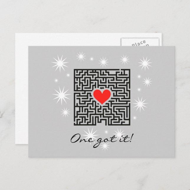 Einladungskarten JGA Postcard (Front/Back)