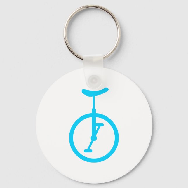 Einrad unicycle key ring (Front)